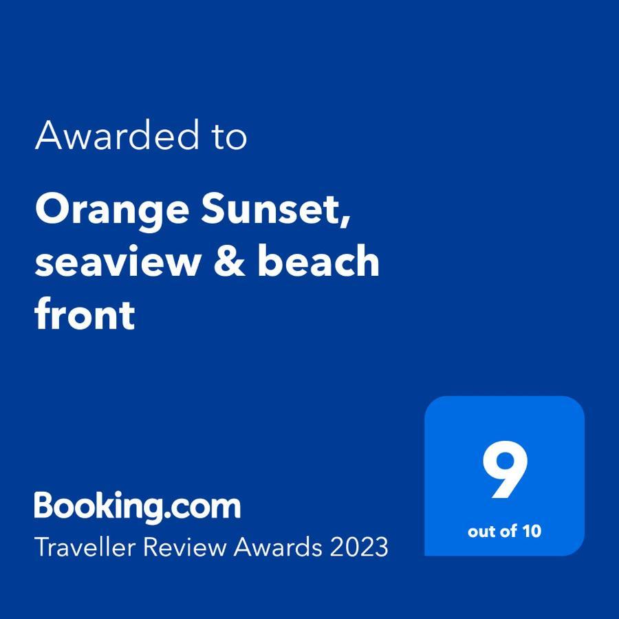 Orange Sunset, Seaview & Beach Front ألغيرو المظهر الخارجي الصورة